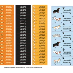 Discount Essentials Name Labels - Animals Kids Personalized Name Labels|Personalized Name Labels