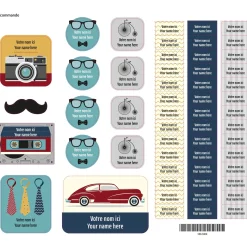 Personalized Name Labels|Personalized Name Labels>Clement - Impressions Essentiel Labels – Mister