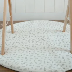 Tents & Play Mats|Play Mat>Ève u0026 Jul Eucalyptus Leaves Rug