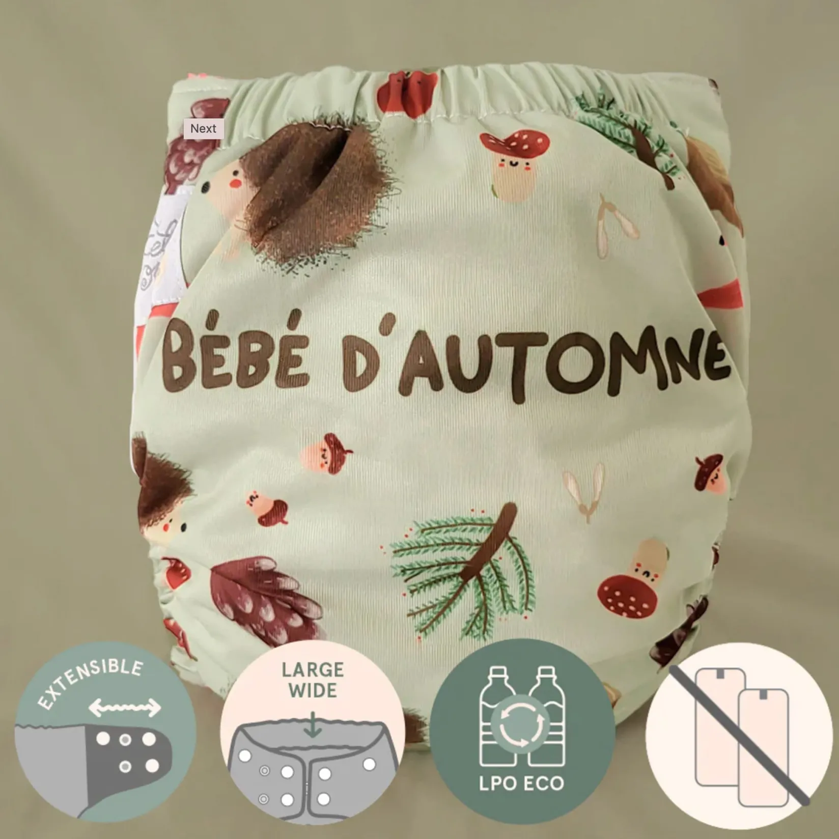 Online Evolution Washable Diaper - Autumn BOY Cloth Diapers|Cloth Diapers