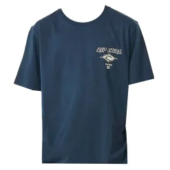 Tops>Rip Curl Fadeout Icon T-shirt 8-14y Navy