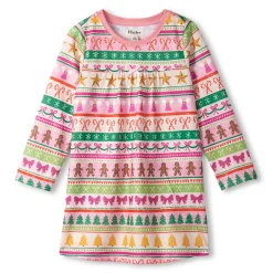 Outlet Fair Isle Nightdress 3-10 Kids Pajamas & Bathrobes