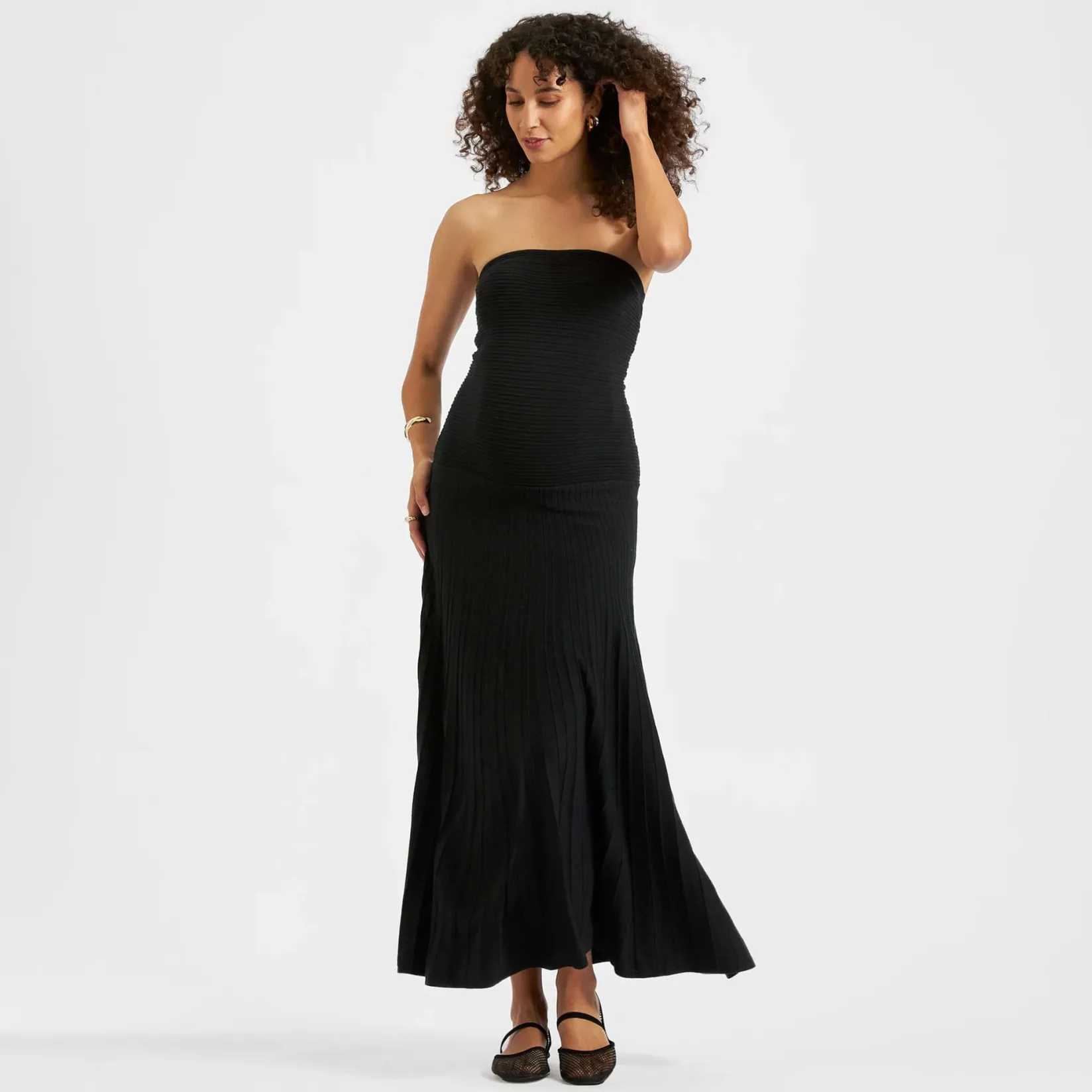 Dresses, Skirts & Jumpsuits>Ripe Faith Knit Dress Black