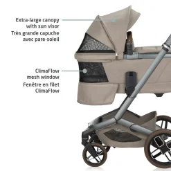 Strollers|Strollers & Trailers>Maxi-cosi Fame Bassinet - Twillic Truffle