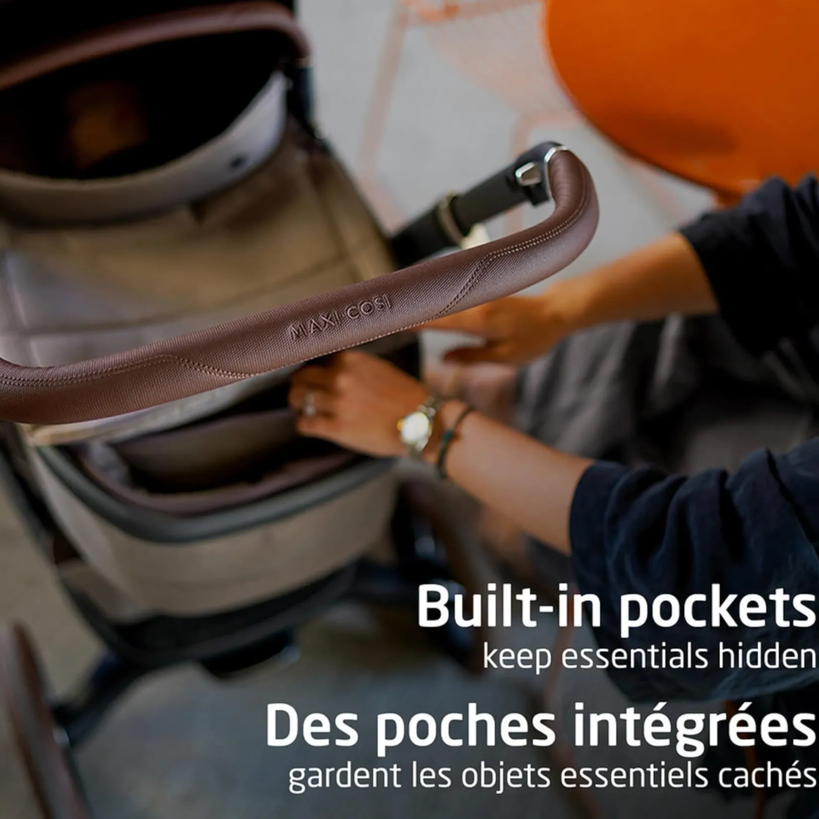 Strollers|Strollers & Trailers>Maxi-cosi Fame Bassinet - Twillic Truffle