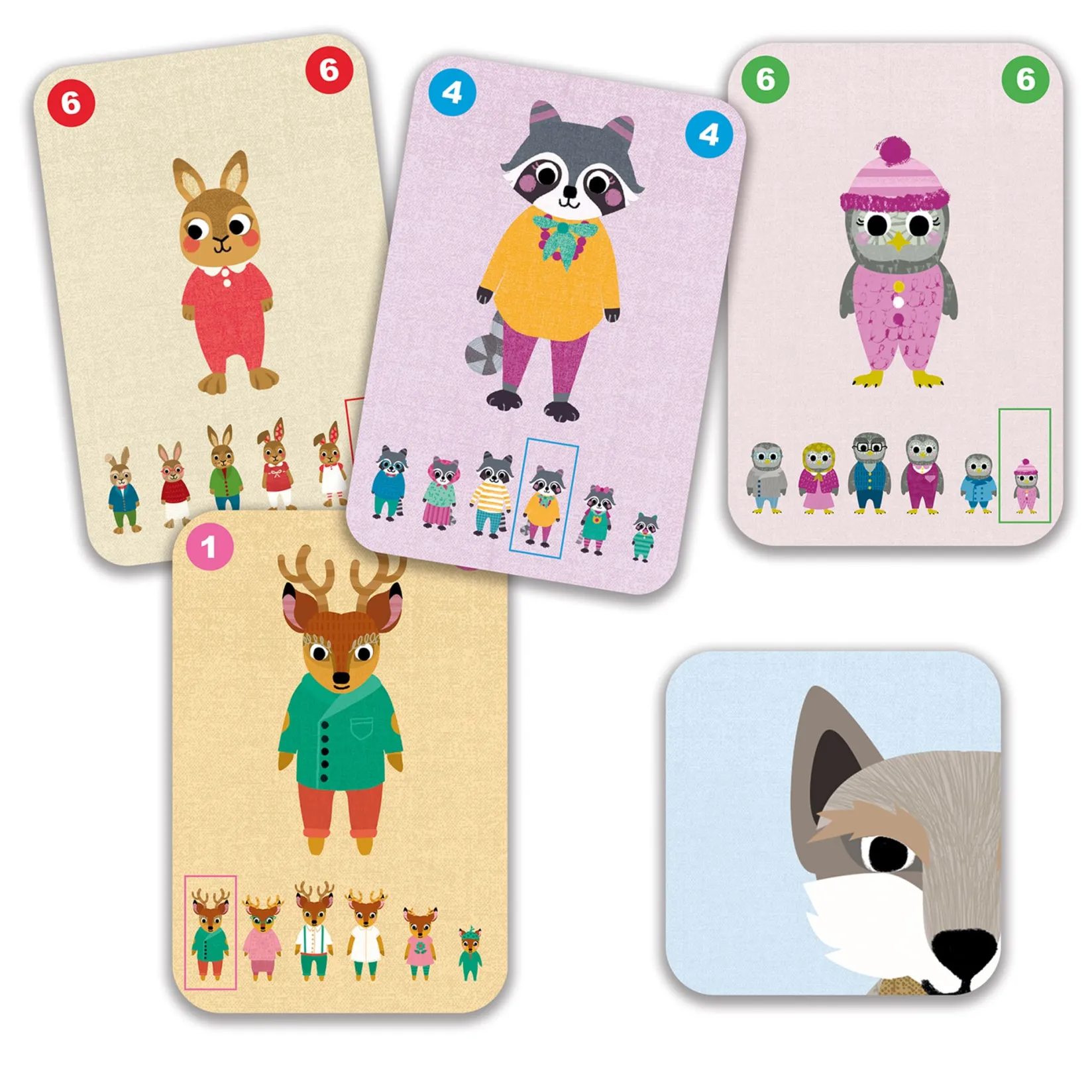 Board Games>Djeco Familou Game