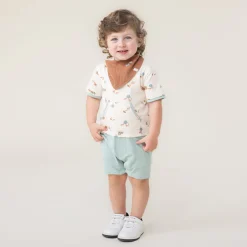 Discount Farm Printed Romper 6-24m BOY Rompers & Jumpsuits