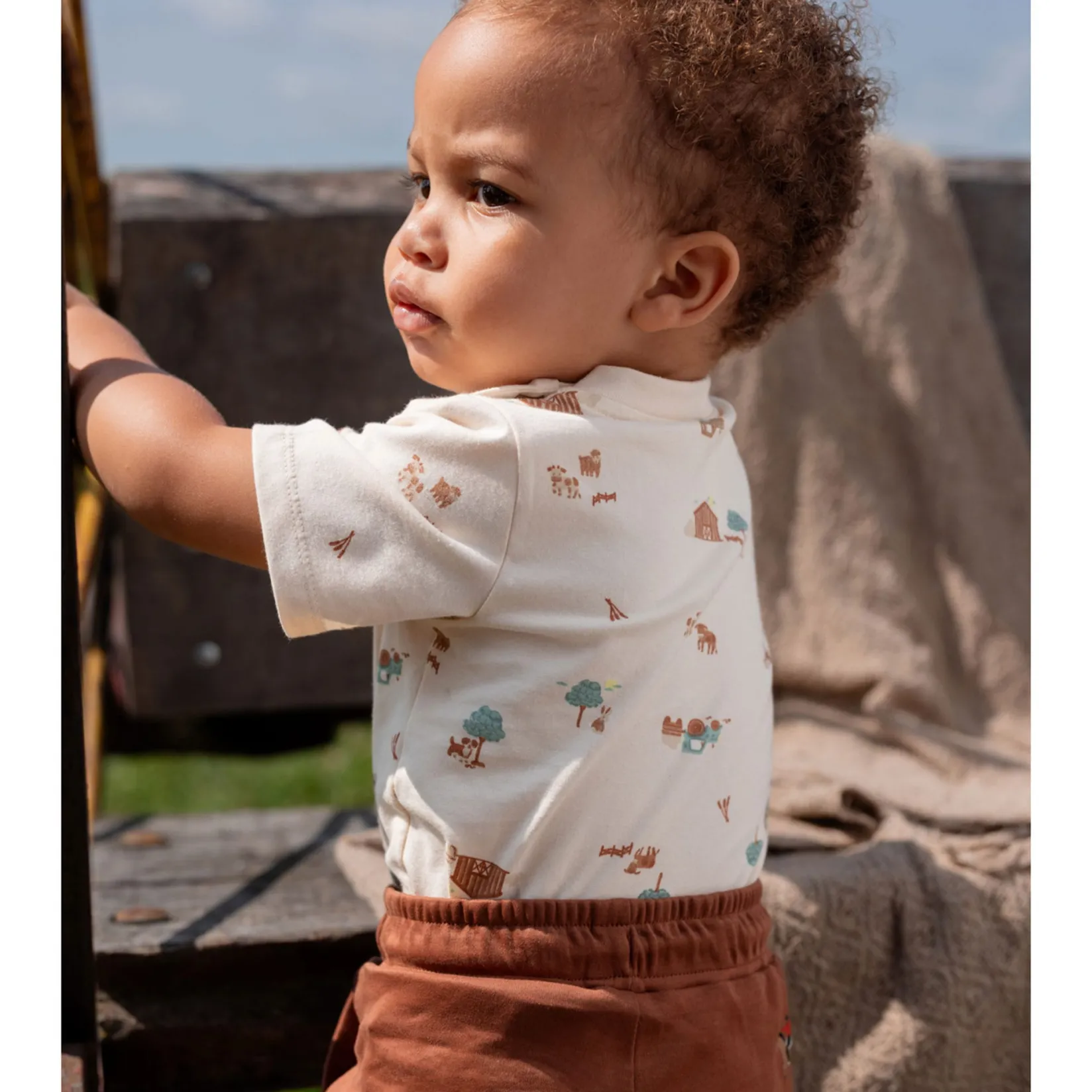 Hot Farm Short Set 6-24m BOY Outfit Sets