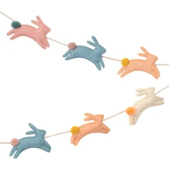 Discount Felt Bunny Garland Party Supplies