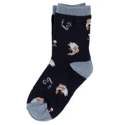 Socks|Underwear & Socks>Clement - Vetements Fish Socks 9-24m Navy