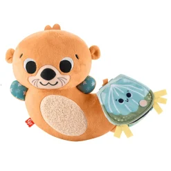 New Fisher-Price - 2-in-1 Rocking' Tummy Time Otter Developmental Toys