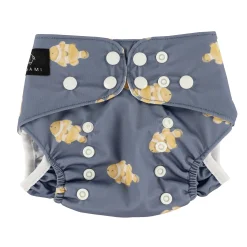 Swimsuits>Origami Fishes Swim Diaper 8-35lb Marine