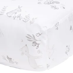 Clearance Fitted Crib Sheet - Forest Kids Sheets|Bedding