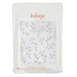 Hot Fitted Crib Sheet - Greenery Kids Sheets|Bedding