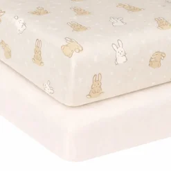 Hot Fitted Sheet Set(2)- Bunnies Kids Sheets|Bedding