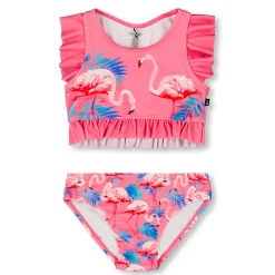 Sale Flamingo Two Piecess Swimsuit 2-6y Kids Swimsuits