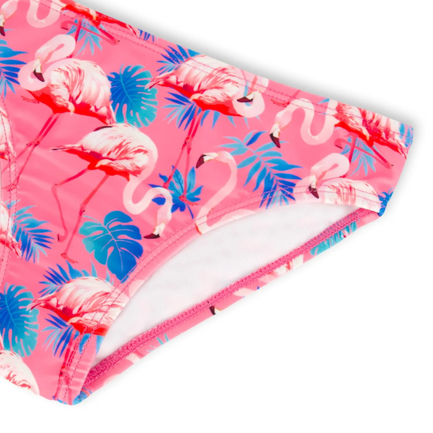 Sale Flamingo Two Piecess Swimsuit 2-6y Kids Swimsuits