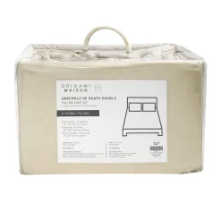 Sale Flannel Double Sheet Set - Oatmeal Kids Full & Queen Size Bedding|Sheets