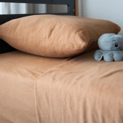 Best Flannel Twin Sheet Set - Caramel Kids Sheets|Twin Bedding