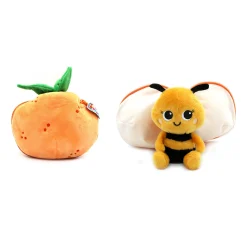 Plush Toys>Flipetz Bee/Tangerine