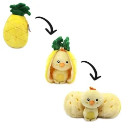 Plush Toys>Flipetz Chick Pineapple
