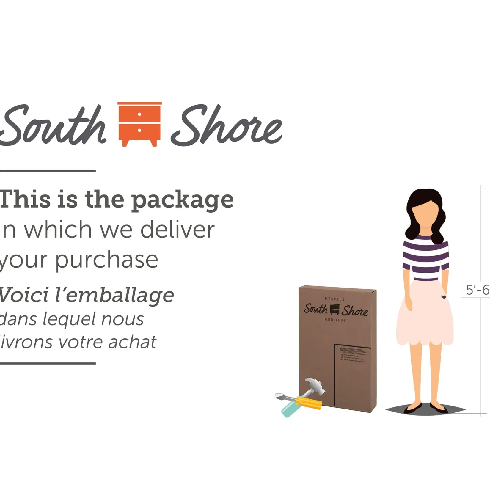 Nightstands>South Shore Floating Nightstand - Sazena Natural Walnut