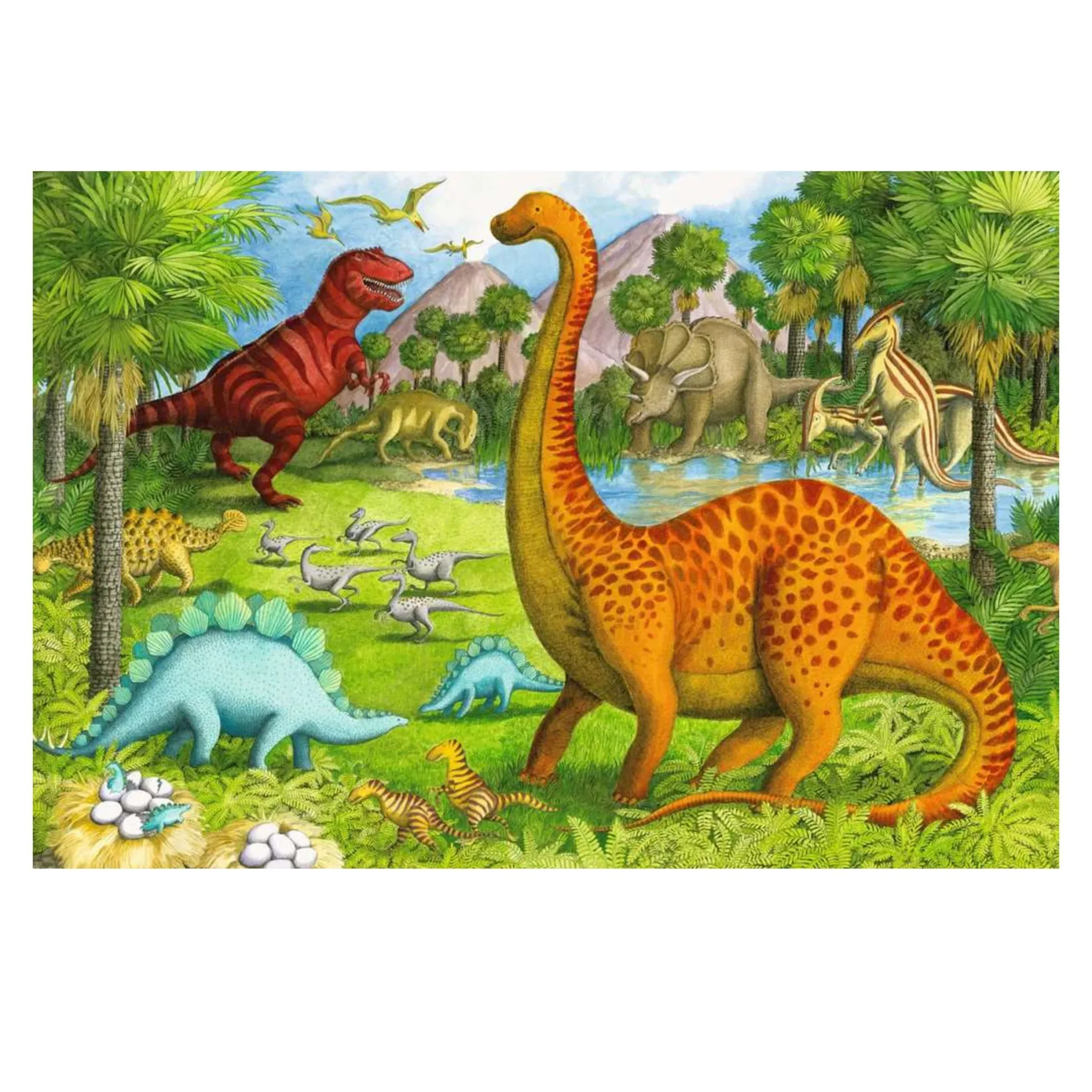 Discount Floor Puzzle - Dinosaurs Kids Puzzles