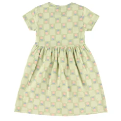 Floral Check Dress 2-8y Kids Dresses & Rompers
