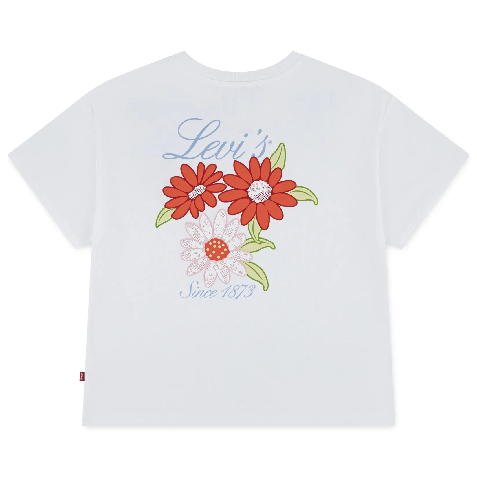Floral Oversized T-shirt 4-6x Kids Tops