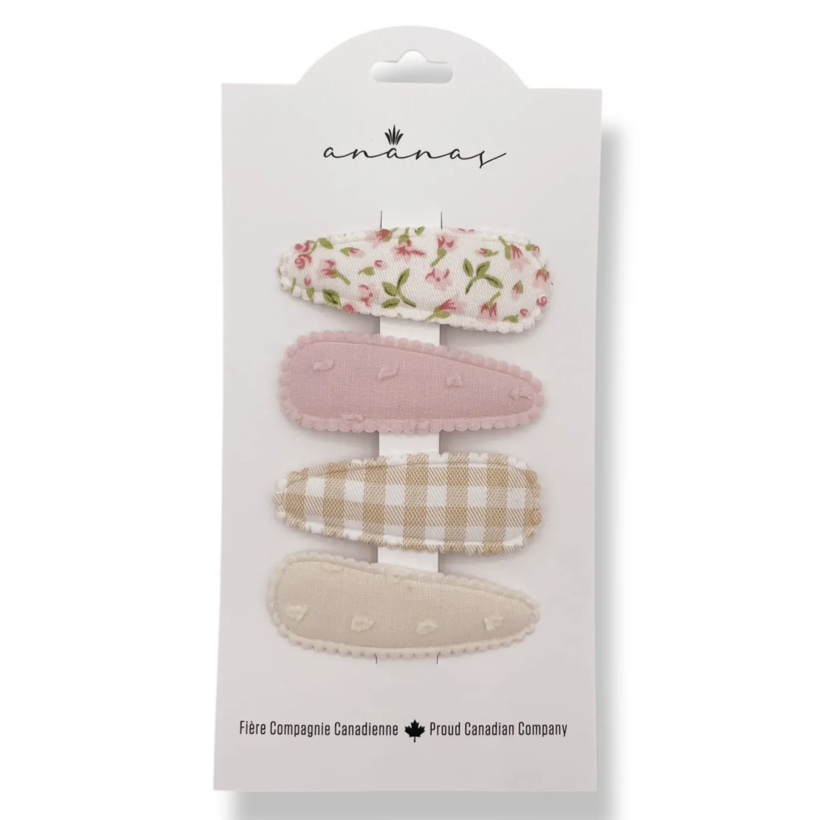 Fashion Accessories|Fashion Accessories>Ananas co Floral Snap Clips (4)