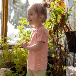 Tops>Camp by Birdz Floral T-shirt 2-8y Rose