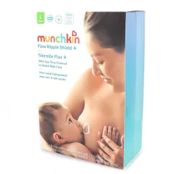 Breastfeeding|Breast Pumps>Munchkin FLOW Nipple Shield + Starter Kit 24mm