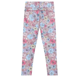 Sportswear|Leggings & Jeggings>Color Kids Flower Aop Legging 4-8 Pink
