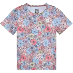 Discount Flower Aop T-shirt 4-8 Kids Sportswear|Tops