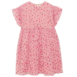 Dresses & Rompers>Creamie Flower Dobby Dress 2-14 Pink