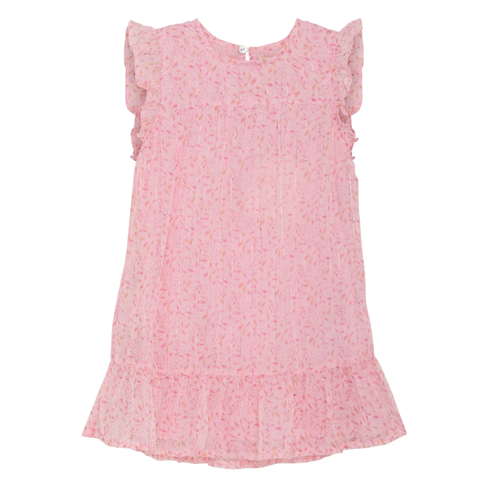 New Flower Lurex Dress 2-6y Kids Dresses & Rompers