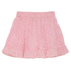 Skirts>Creamie Flower Lurex Skirt 2-6y Pink