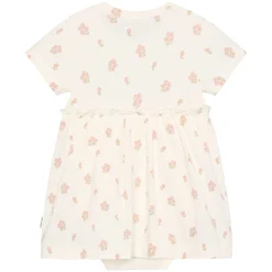 Dresses, Skirts & Outfits>Minymo Flower Print Dress 6-24m Ivory