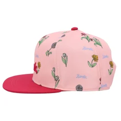 Hot Flower Print Snapback 12-24m Hats And Caps