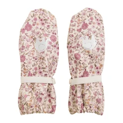Clearance Flower Pu Mitts 0-8 Kids Mittens & Gloves