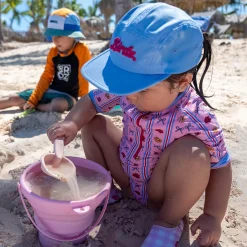 Discount Flower Stripe Uv Swimsuit 2-10 Kids Swimsuits