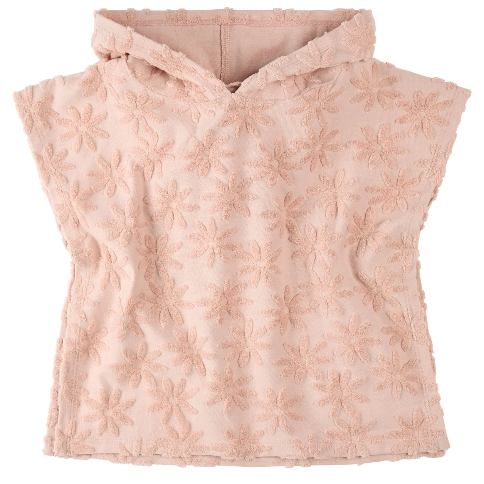 Swimsuits>Petit Lem Flowers Beach Poncho 12-24m Pink