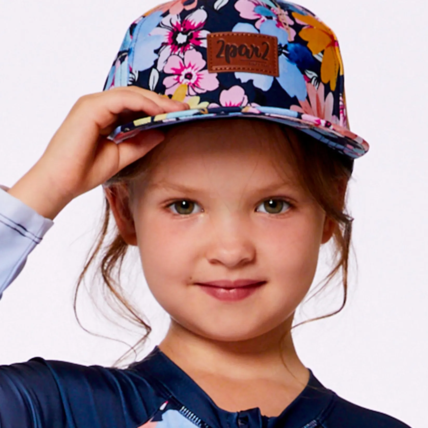 Clearance Flowers Cap 6-24m Hats And Caps