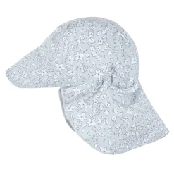 Hats & Caps|Hats And Caps>Petit Lem Flowers Hat 0-24m Blue