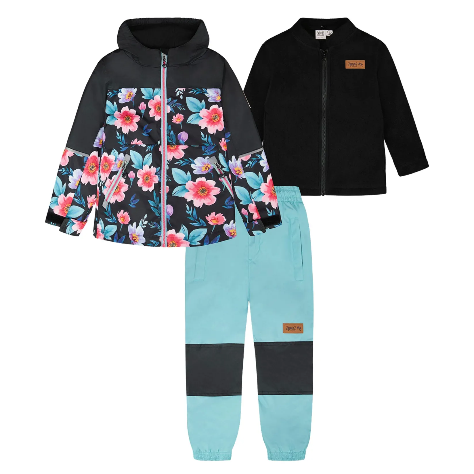 Online Flowers 3in1 Spring Set 2-6 Kids Outerwear