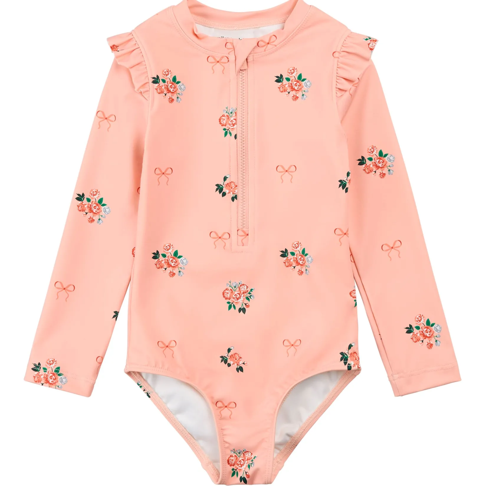 Flowers Long Sleeve UV Swimsuit 12-24m Swimsuits