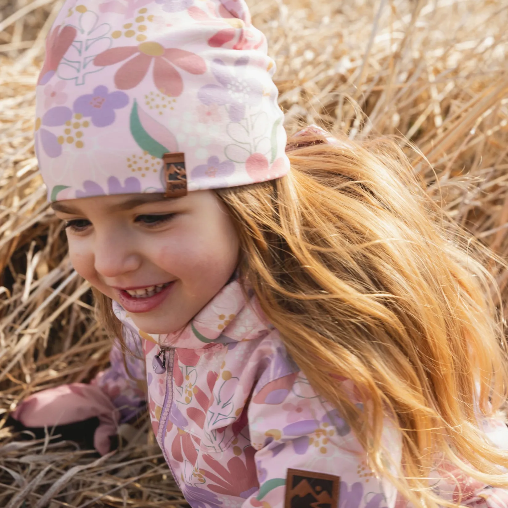 Flowers Neck Warmer 2-14y Kids Neck Warmers & Scarves