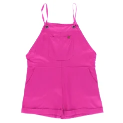 Pants & Jeans>Nano Flowers Overall 2-12 Fuchsia