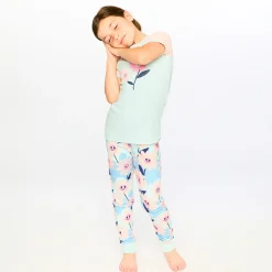 Sale Flowers Pajama Set 7-10 Kids Pajamas & Bathrobes