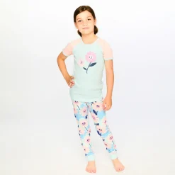 Sale Flowers Pajama Set 7-10 Kids Pajamas & Bathrobes